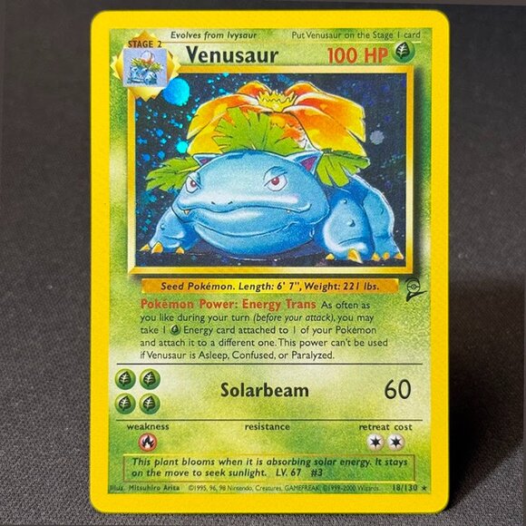 Venusaur Base Set 2 "Reprinted" - Picture 2 of 3